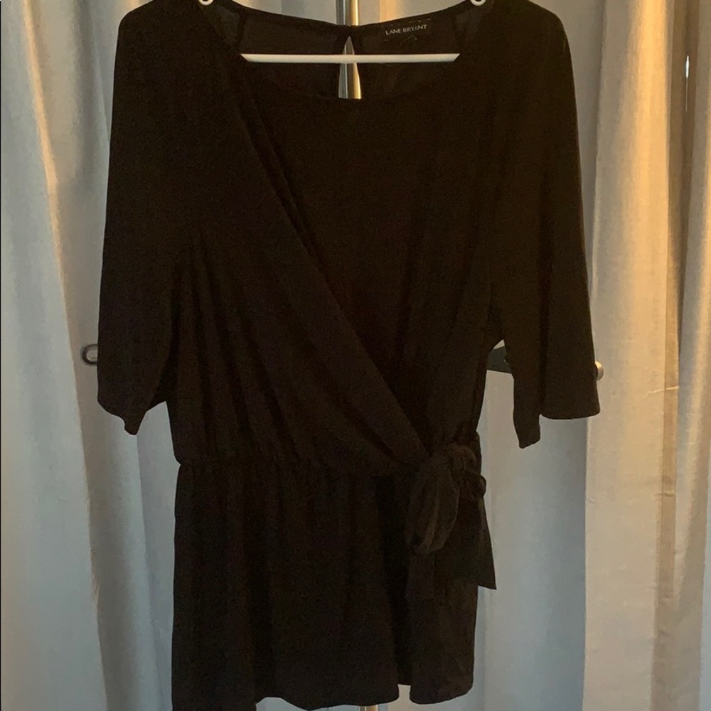 Black tie top